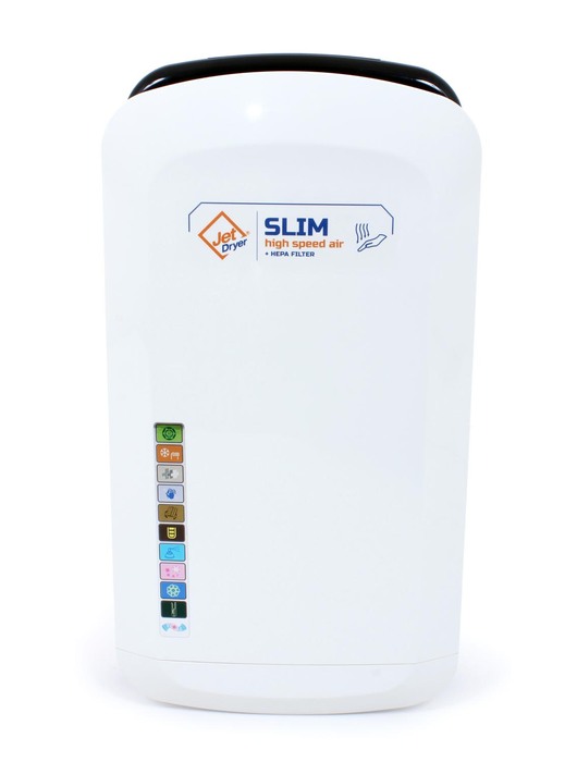 Osoušeč rukou Jet Dryer SLIM stříbrný